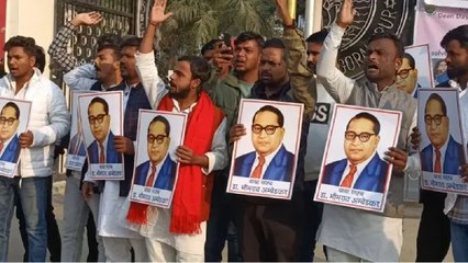 अम्बेडकर विवाद: गृह मंत्री अमित शाह को लेकर ये क्या बोल गए गोरखपुर के लोग