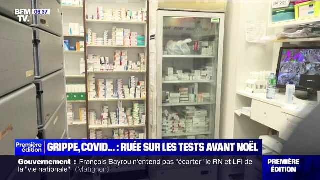 Grippe, Covid: la demande de tests antigéniques s'envole avant les fêtes