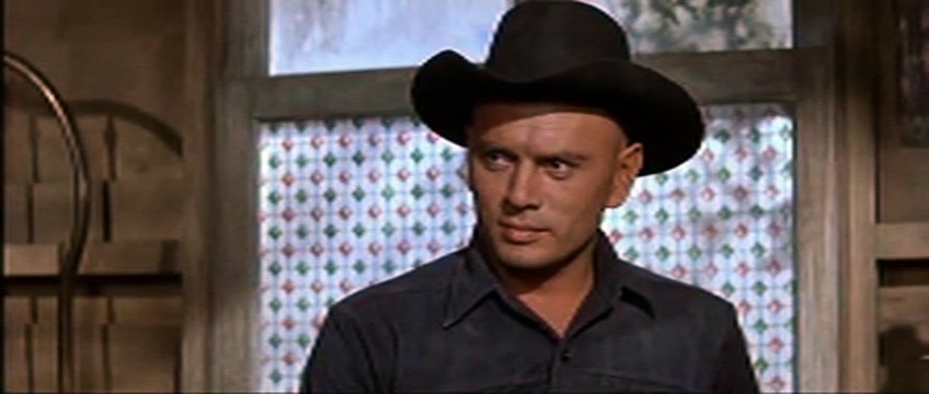 Yul Brynner les sept mercenaires, le recrutement - 1960