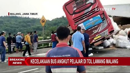 Pasca Kecelakaan di Tol Lawang, Kendaraan dari Surabaya Menuju Malang Dialihkan Keluar Tol