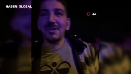 Film gibi kovalamaca: Kamyonetin kasasına atladı ve sürücüyü yakalayarak polise teslim etti