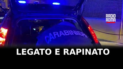 Imprenditore legato e rapinato in casa a Roma