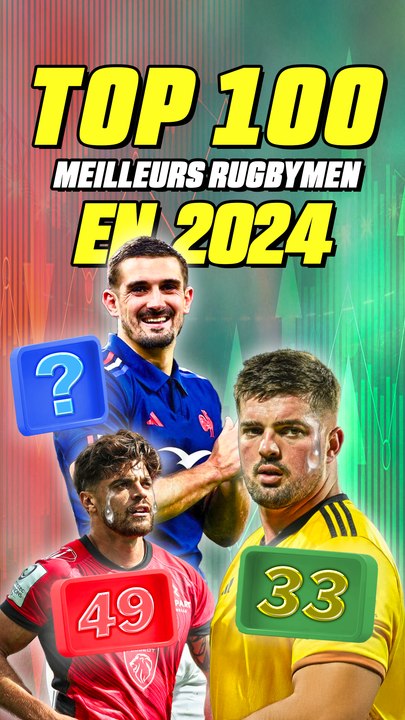 TOP 100 des meilleurs rugbymans en 2024