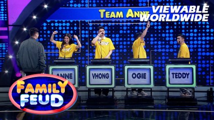 Family Feud: TEAM ANNE, NA-PERFECT ANG SURVEY BOARD! (Episode 634)