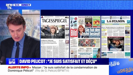 Procès Mazan: Gisèle Pelicot à la Une de nombreux journaux étrangers ce vendredi