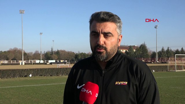 Sinan Kaloğlu: Her maçı kazanmak için sahaya çıkan bir takımız