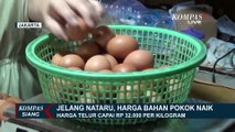 Jelang Perayaan Nataru Harga Telur dan Daging Naik, Berikut Rinciannya | Spesial Harga Naik
