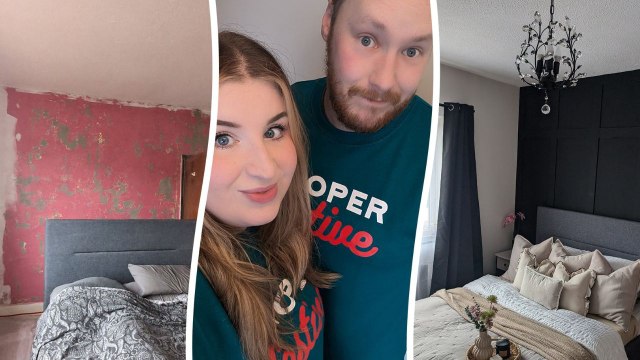 I spent £600 transforming my damp council home with charity shop bargains