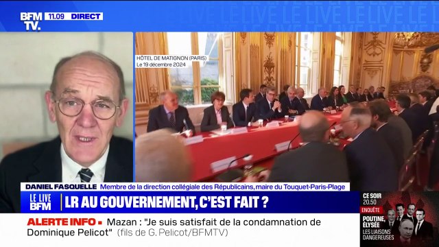 Gouvernement Bayrou: Le Parti socialiste est face à une responsabilité historique , estime Daniel Fasquelle (LR)
