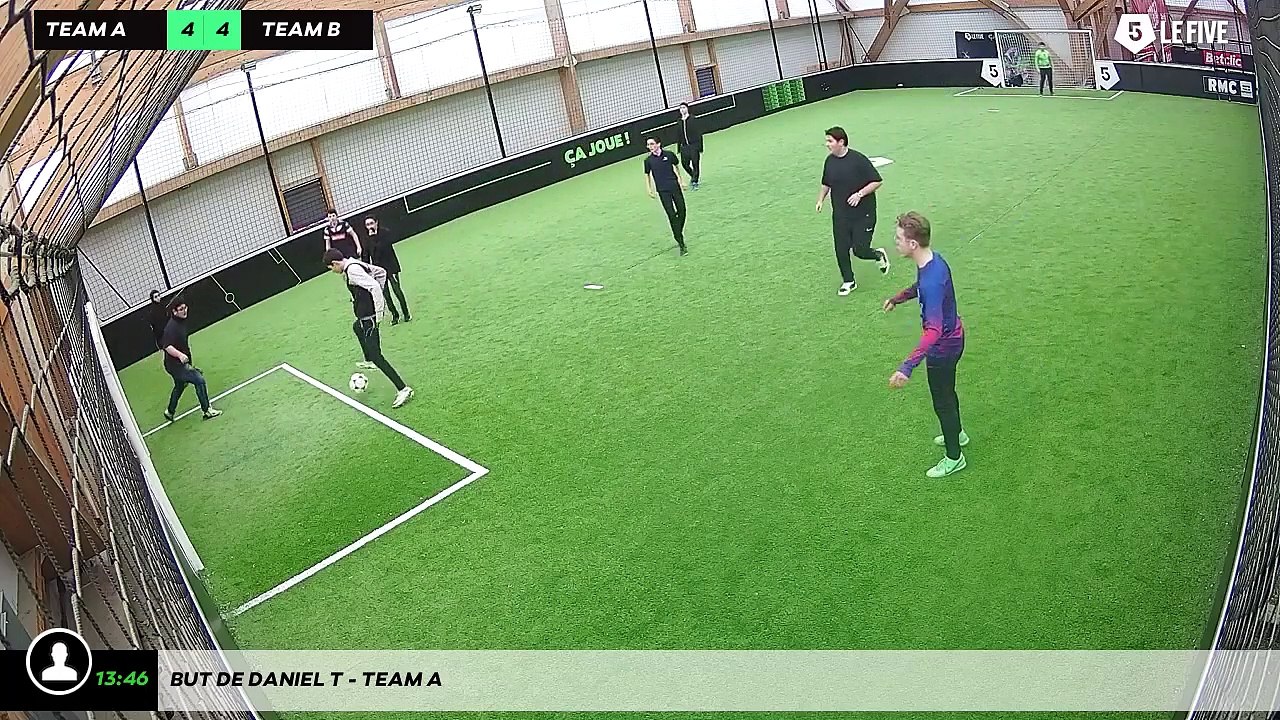 But de Daniel T - Team A