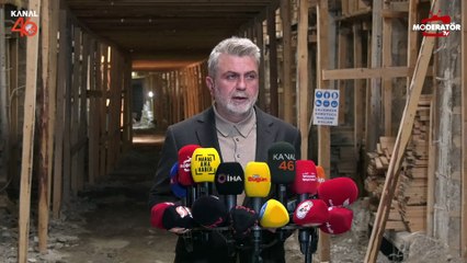 Anadolu’nun en büyük ticaret merkezinde restorasyon çalışmaları devam ediyor