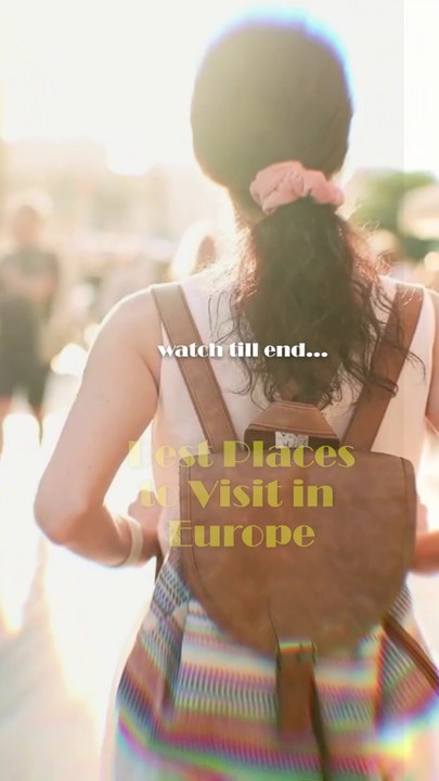 Best Places to Visit in Europe for 2025! #shorts #travel #europe