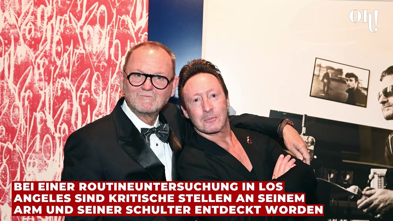 Julian Lennon erhält Krebs-Diagnose: John Lennon-Sohn muss sich Notoperation unterziehen