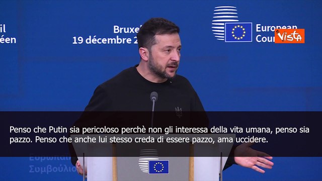 Zelensky: Putin ? pazzo, Trump ci aiuti a finire questa guerra