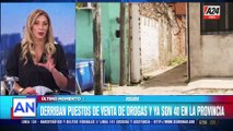 Rosario: derriban puestos de venta de drogas y ya son 40 en la provincia