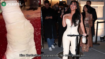 "Kim Kardashian quebra o pé, relíquia do Titanic recuperada e vencedores do TikTok Awards 2024!"