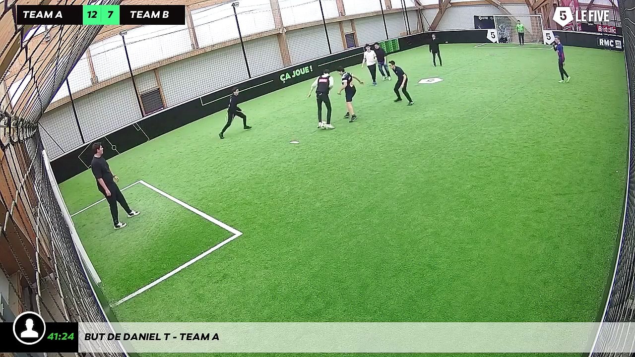 But de Daniel T - Team A