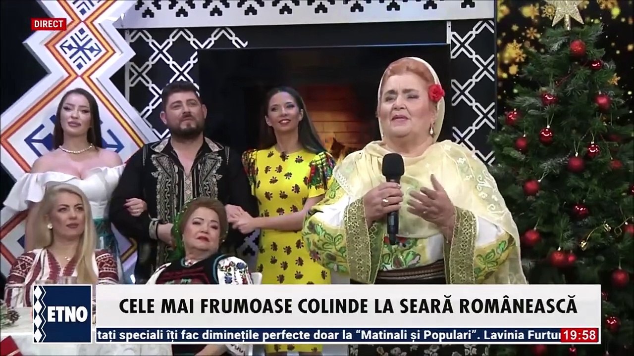 Geta Postolache - Am cantat de copilita (Seara romaneasca - ETNO TV - 17.12.2024)