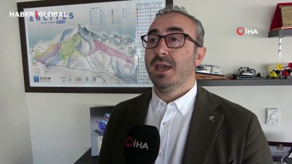 Erciyes'te yılbaşı öncesinde oteller yüzde 100 doluluğa ulaştı