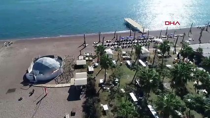 Türkiye'nin turizm başkentinde denize 1 adım mesafede kaçak rezaleti