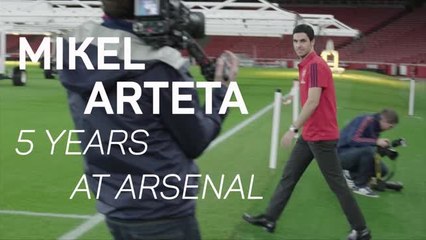 Mikel Arteta – 5 Years at Arsenal