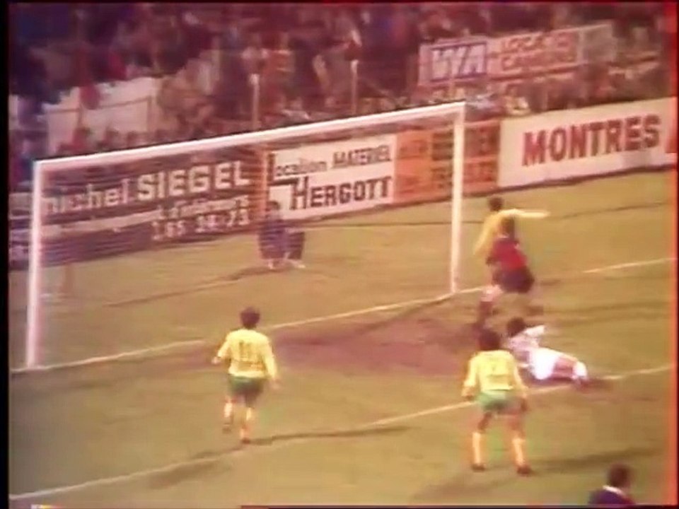 METZ -  NANTES  - 1981 - SAISON  1980/1981 -