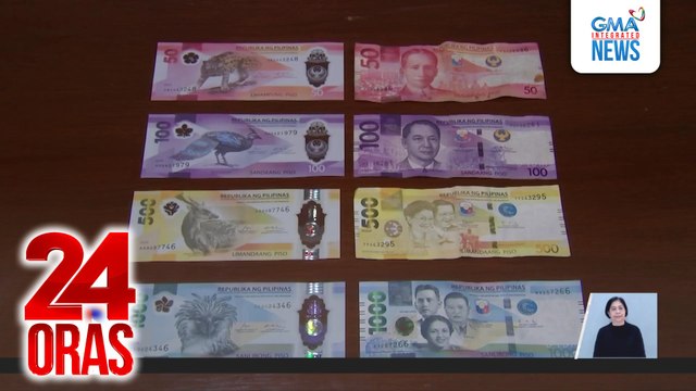 Grupong ATOM, pinuna ang bagong disenyo ng pera; Unang beses daw sa kasaysayan na ‘di kasama ang mga bayani ng Pilipinas | 24 Oras
