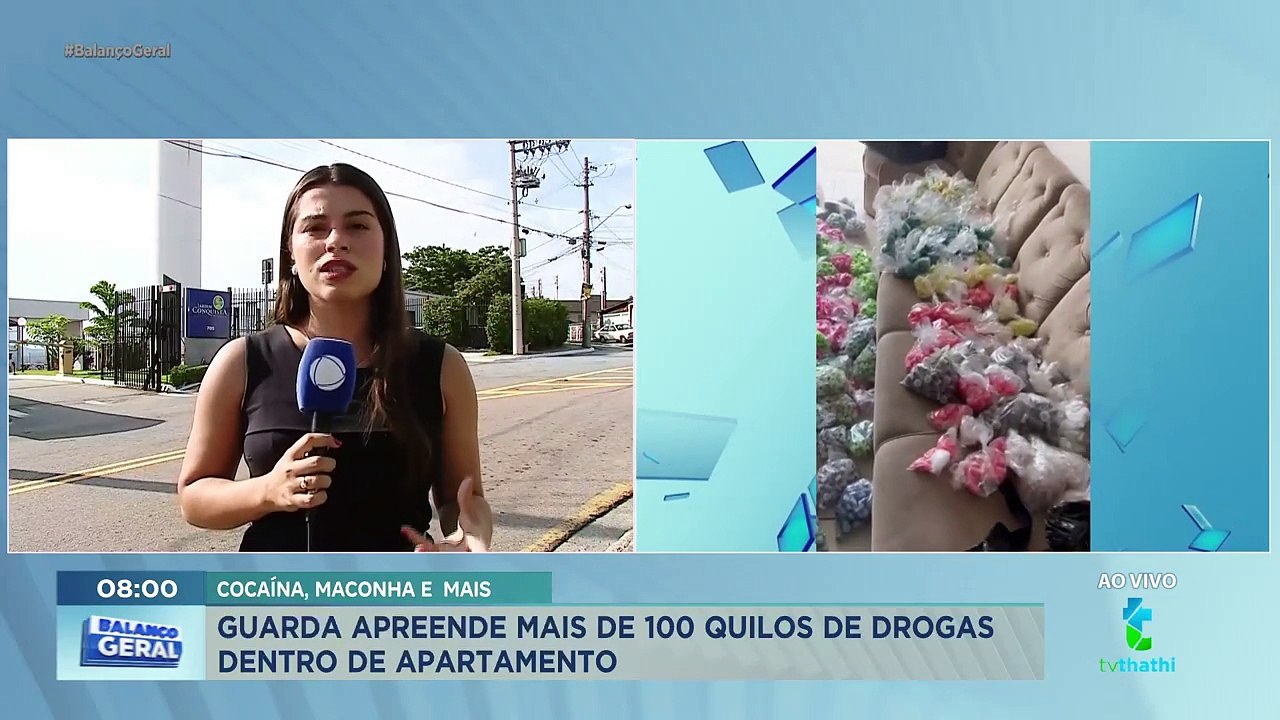Guarda Municipal encontra 110 quilos de drogas em apartamento de Jundiaí