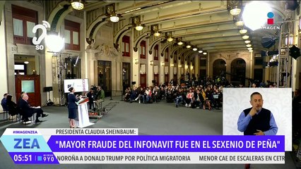 Claudia Sheinbaum denunciará a los exfuncionarios que provocaron desfalcos en el Infonavit
