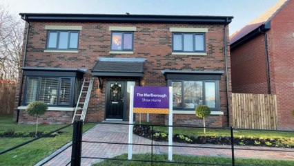 Gentoo launches two show properties at it's new 99-home Newcastle development