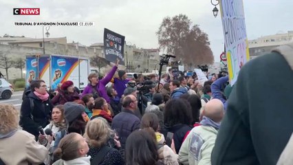 Procès des viols de Mazan : tensions et manifestations devant le tribunal au moment du verdict