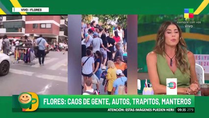 Locura por comprar más barato en Avellaneda: caos de gente, autos, trapitos y manteros