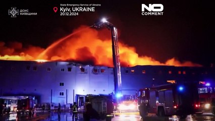 Images of destruction in Kyiv after Russian missile strikes