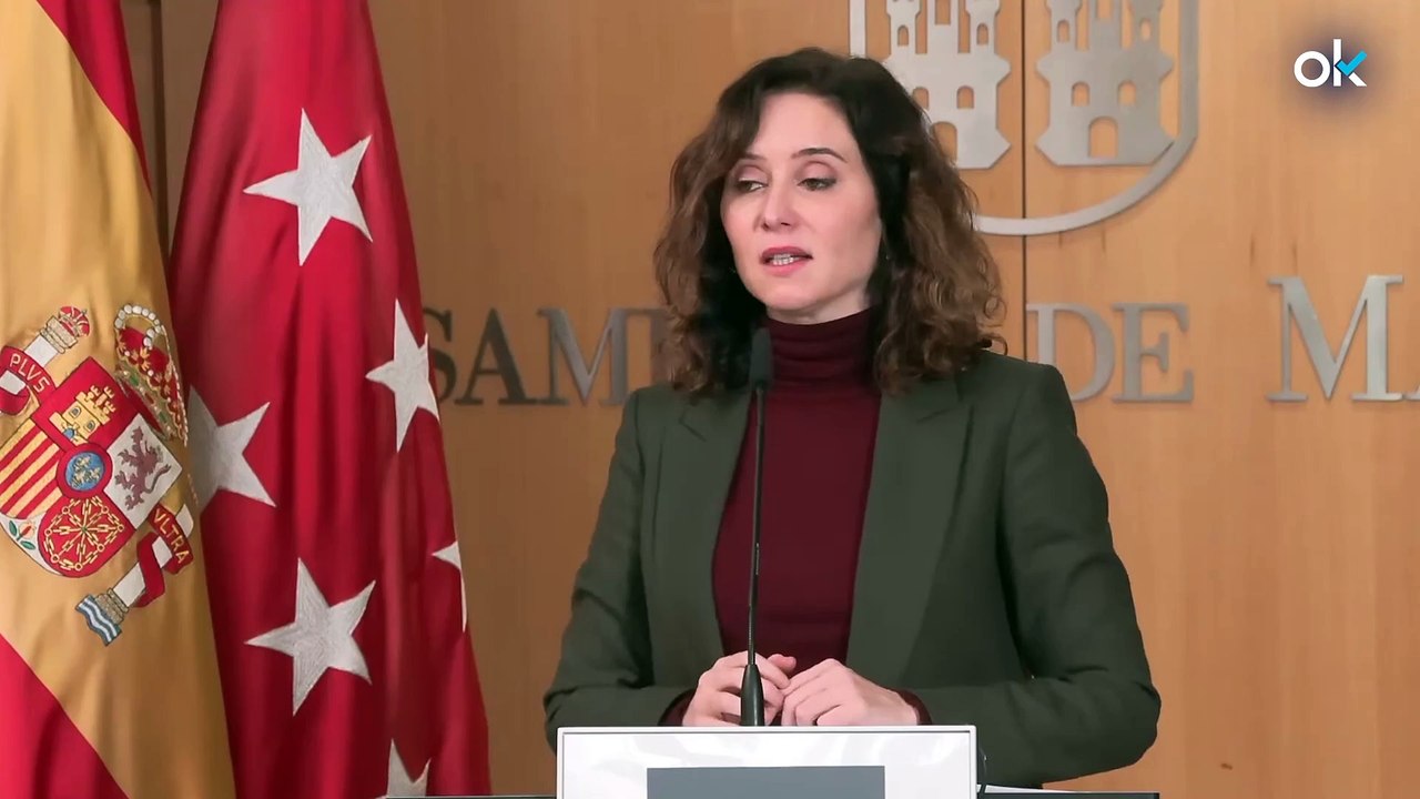 Ayuso acusa a Sánchez de utilizar métodos de una dictadura para perseguir al adversario político