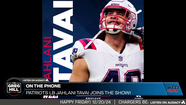 Patriots LB Jahlani Tavai joins! How will he and this defense, hold MVP candidate Josh Allen in check?