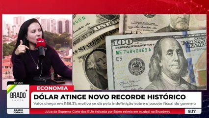 DÓLAR BATE RECORDE, DE NOVO, E CHEGA A R$ 6,31