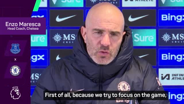 Maresca adamant Chelsea 'not feeling the pressure' despite league position