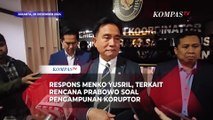 Respons Menko Yusril, Terkait Rencana Prabowo soal Pengampunan Koruptor