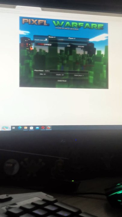 Sky Played Pixel warfare unity 3D full Version game