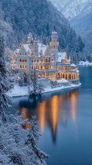 UN CHÂTEAU DE RÊVES pour passer Noël en famille