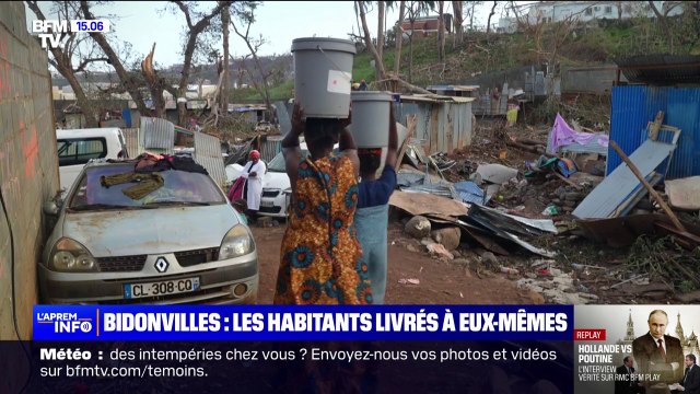 Mayotte: à Kawéni, dans le plus gros bidonville de France, les Mahorais sont livrés à eux-mêmes après le passage du cyclone Chido