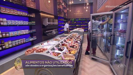 Mercado do MasterChef Confeitaria fica aberto durante toda a prova