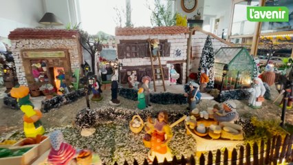 Erpent: Un village de santons dans leur salon