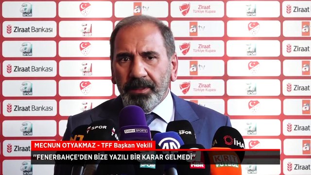 Mecnun Otyakmaz'dan Fenerbahçe açıklaması: Ziraat Türkiye Kupası'na katılmamakla ilgili bir karar gelmedi