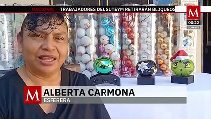 Artesanos poblanos crean esferas de Navidad