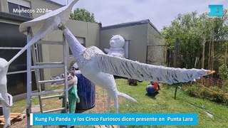 Muñecos 2024: Kung Fu Panda y los Cinco Furiosos dicen presente en  Punta Lara