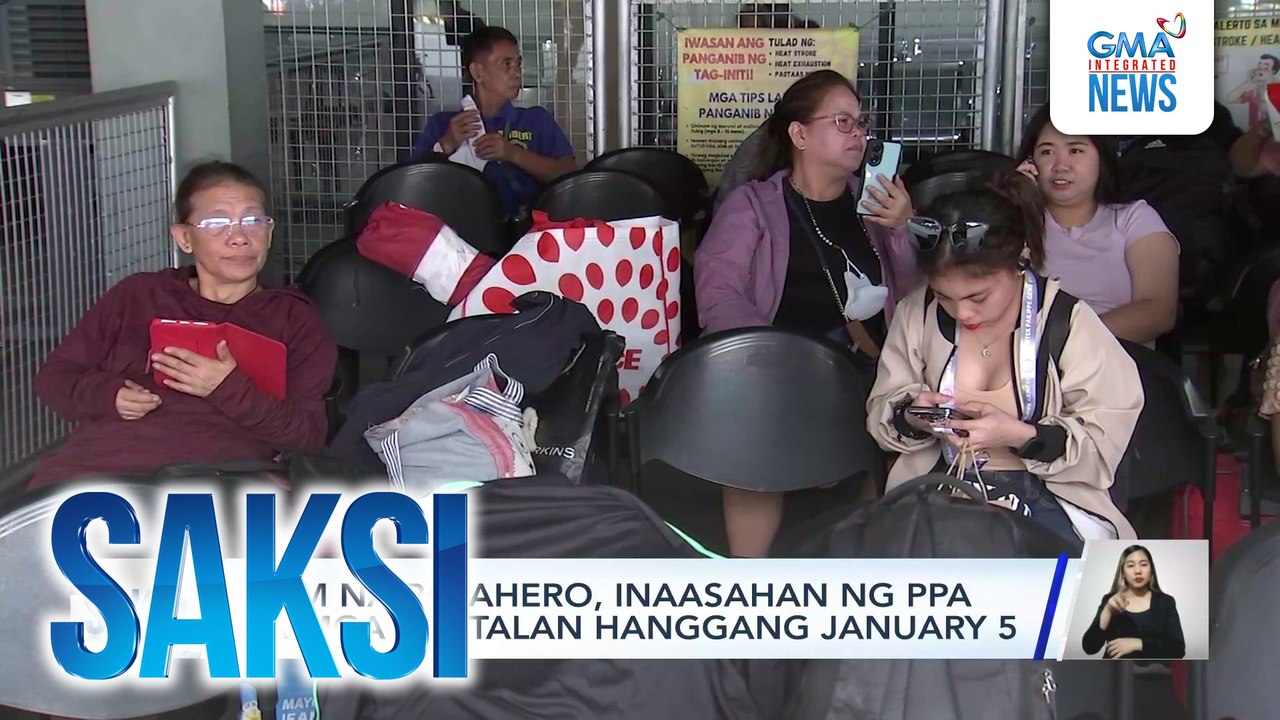 4.5M na pasahero, inaasahan ng PPA sa mga pantalan hanggang January 5 | Saksi