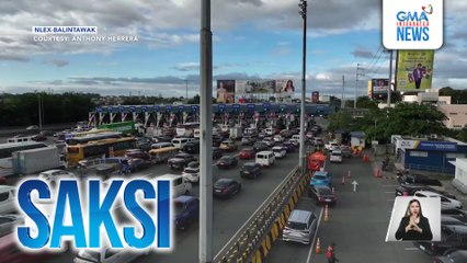 Pagbigat ng trapiko, ramdam na sa NLEX | Saksi