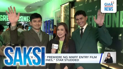 Black carpet premiere ng MMFF entry film na "Green Bones," star studded | Saksi