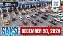 Saksi Express: December 20, 2024 [HD]